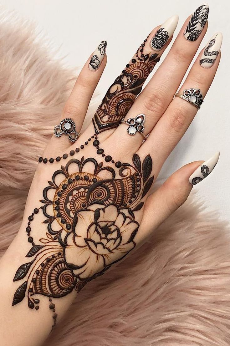 32 Free Henna Tattoo Design You Can Do Best Henna Drawings At Home 