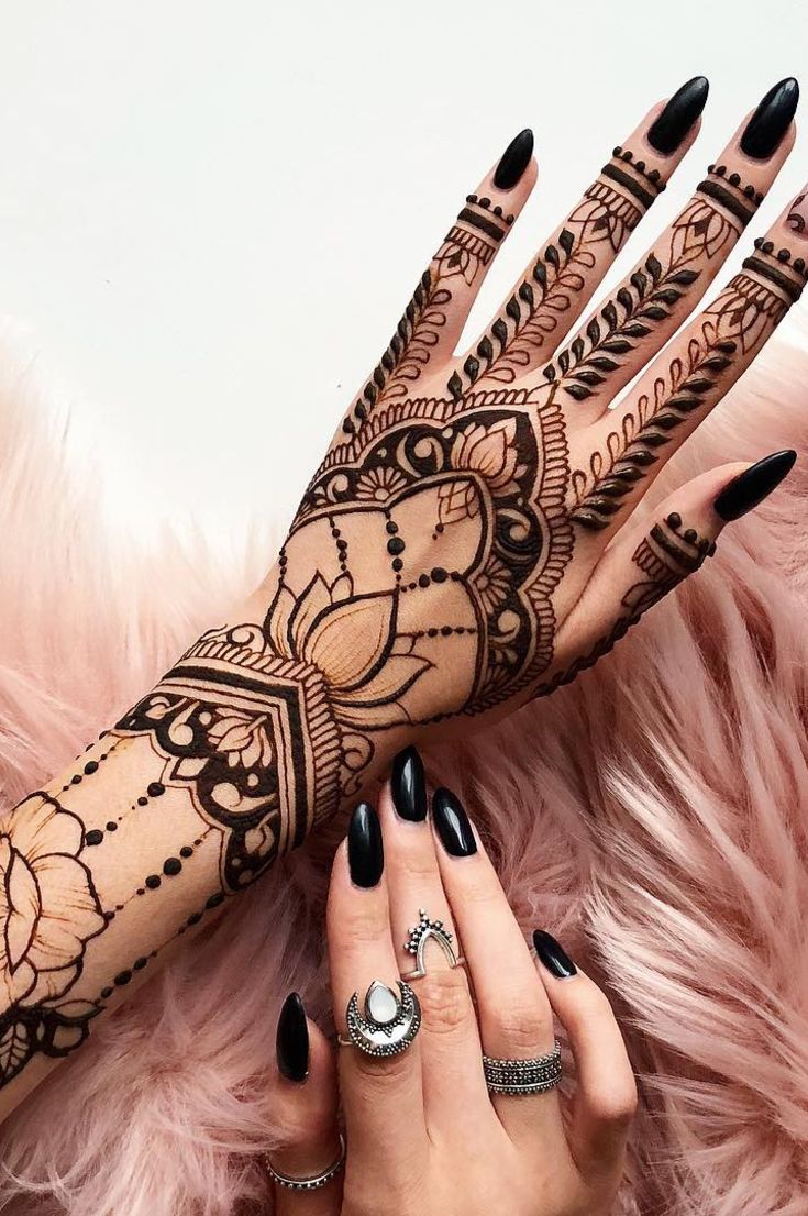 32 Free Henna Tattoo Design You Can Do Best Henna Drawings At Home 