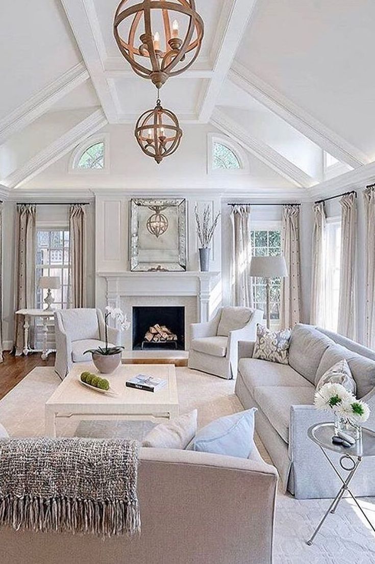 Best White Living Room İdeas - Return To Your Room With These Soft ...
